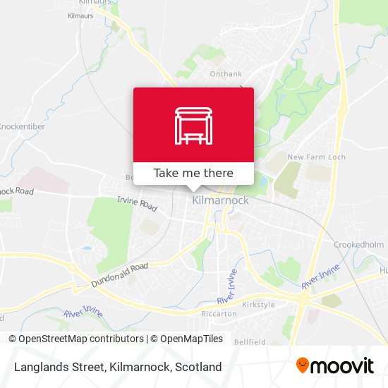 Langlands Street, Kilmarnock map