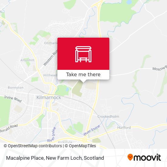 Macalpine Place, New Farm Loch map