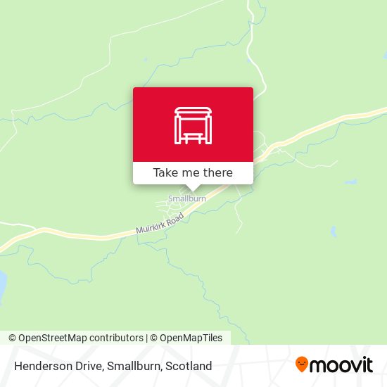 Henderson Drive, Smallburn map