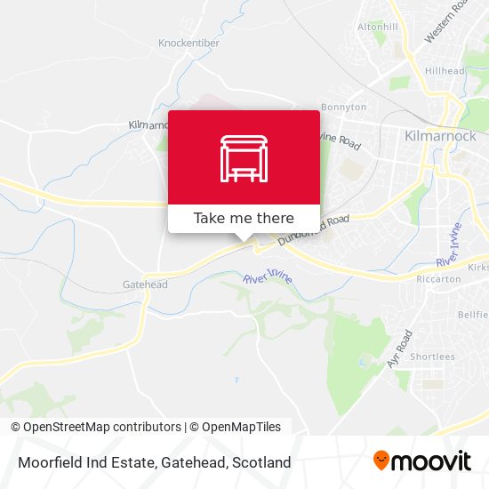 Moorfield Ind Estate, Gatehead map