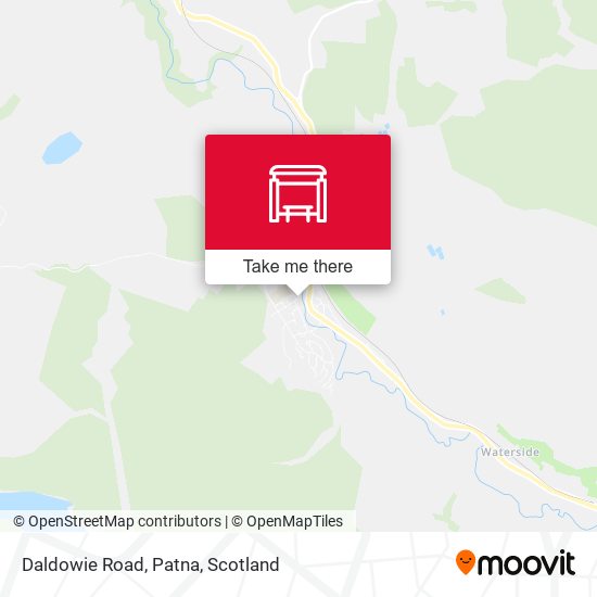 Daldowie Road, Patna map