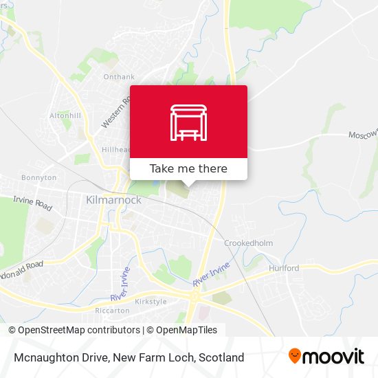 Mcnaughton Drive, New Farm Loch map