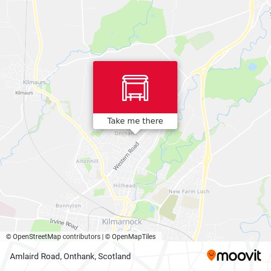 Amlaird Road, Onthank map