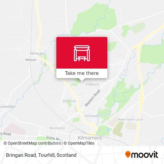 Bringan Road, Tourhill map