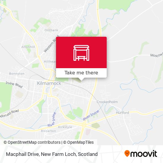 Macphail Drive, New Farm Loch map