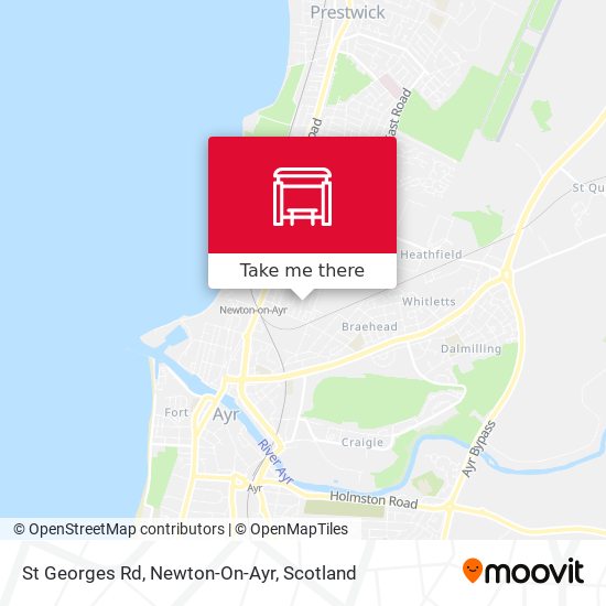 St Georges Rd, Newton-On-Ayr map