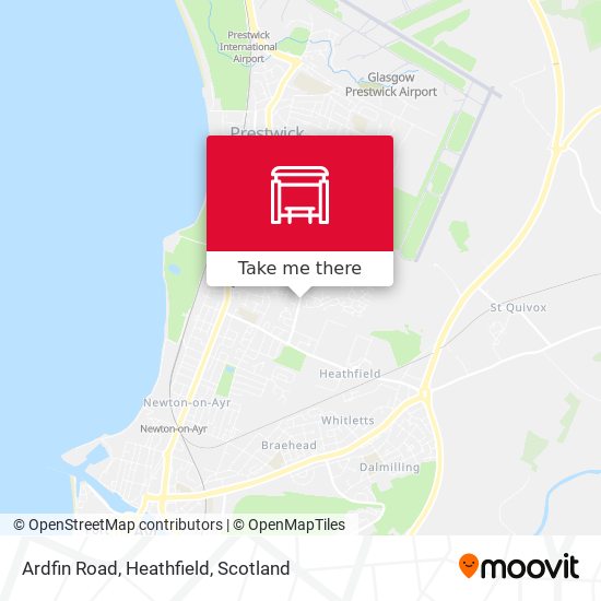 Ardfin Road, Heathfield map