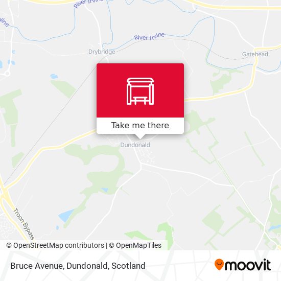 Bruce Avenue, Dundonald map