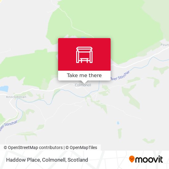 Haddow Place, Colmonell map