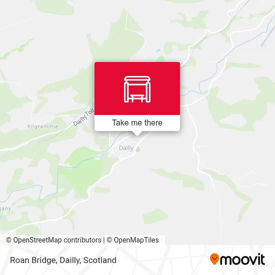 Roan Bridge, Dailly map