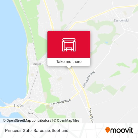 Princess Gate, Barassie map