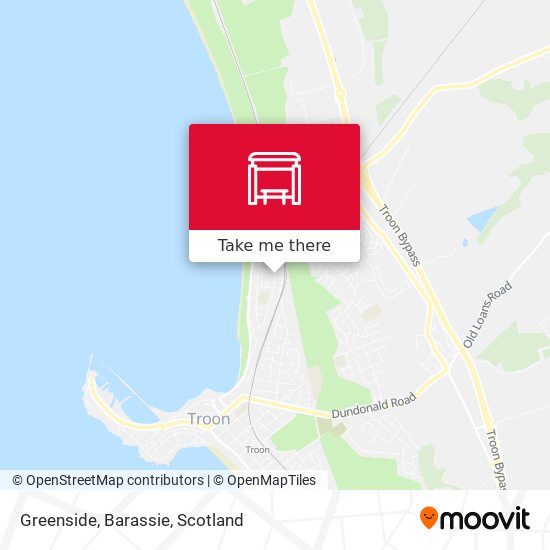 Greenside, Barassie map