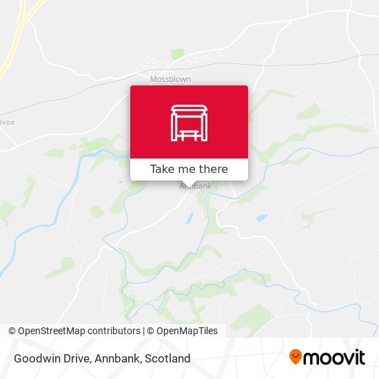 Goodwin Drive, Annbank map