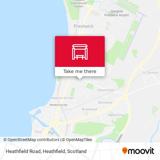 Heathfield Road, Heathfield map