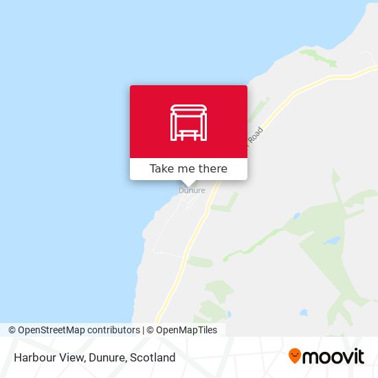 Harbour View, Dunure map