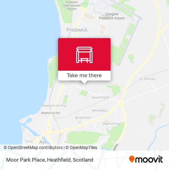 Moor Park Place, Heathfield map