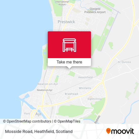 Mosside Road, Heathfield map