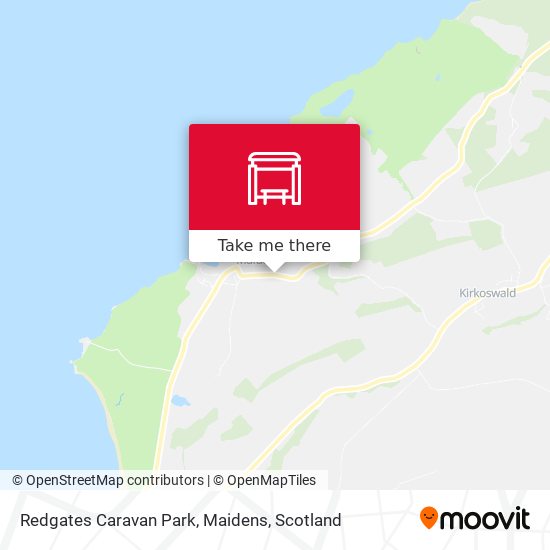 Redgates Caravan Park, Maidens map
