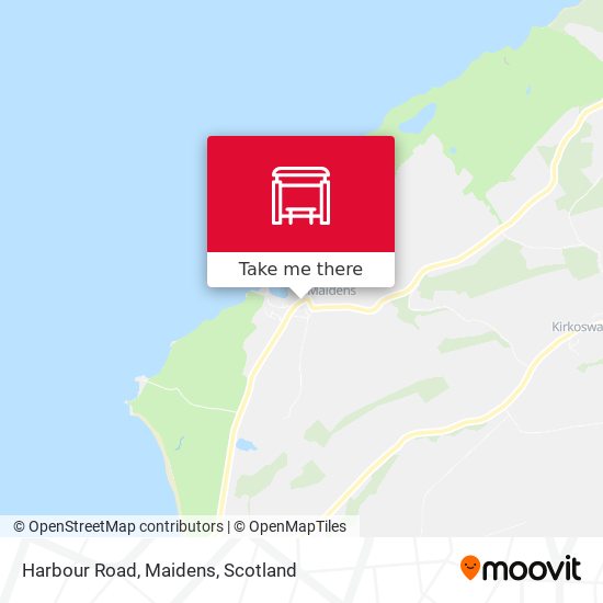 Harbour Road, Maidens map