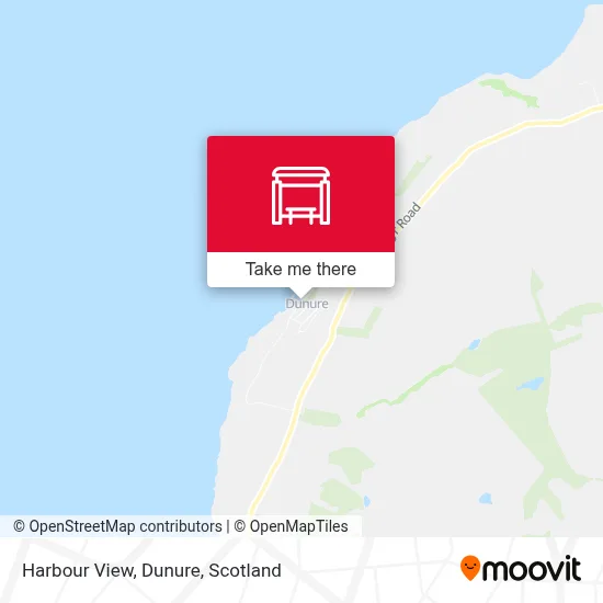 Harbour View, Dunure map