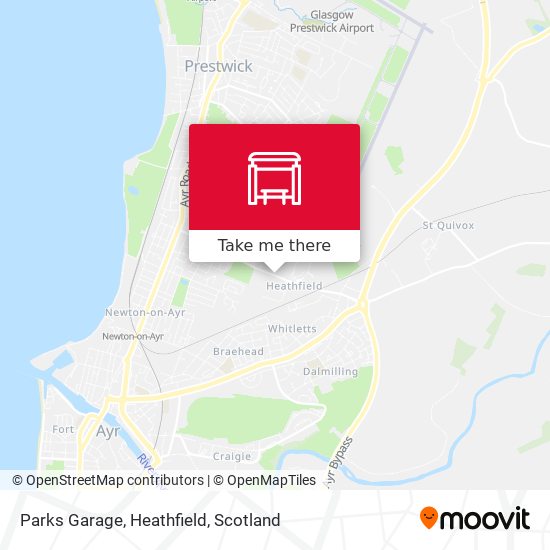 Parks Garage, Heathfield map