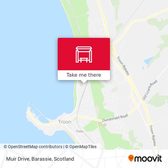 Muir Drive, Barassie map