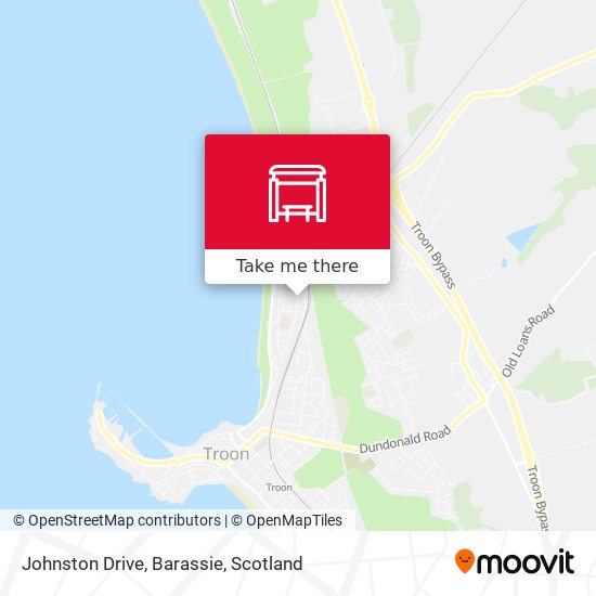 Johnston Drive, Barassie map