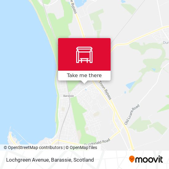 Lochgreen Avenue, Barassie map