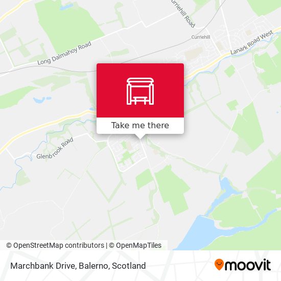 Marchbank Drive, Balerno map
