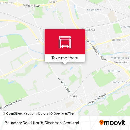 Boundary Road North, Riccarton map