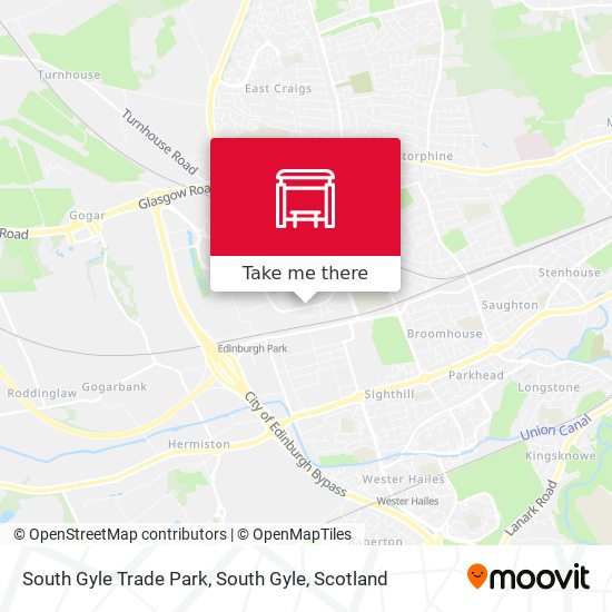 South Gyle Trade Park, South Gyle map