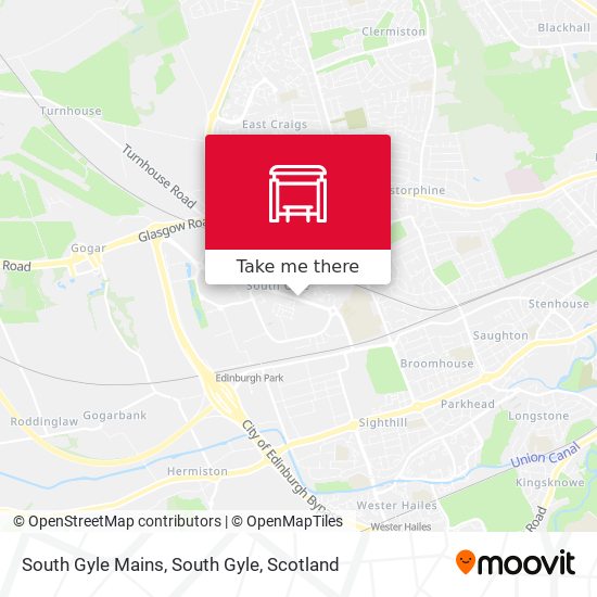 South Gyle Mains, South Gyle map