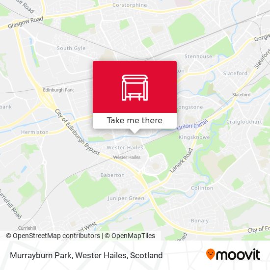 Murrayburn Park, Wester Hailes map