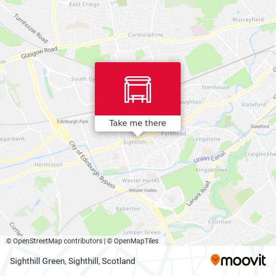 Sighthill Green, Sighthill map