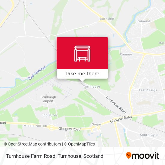 Turnhouse Farm Road, Turnhouse map