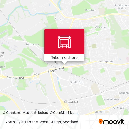 North Gyle Terrace, West Craigs map