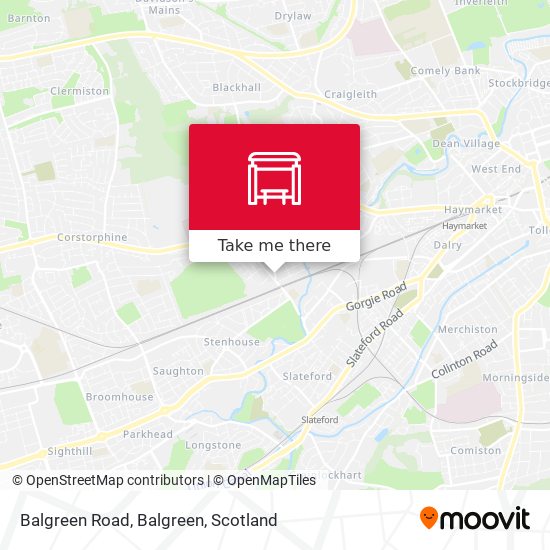 Balgreen Road, Balgreen map