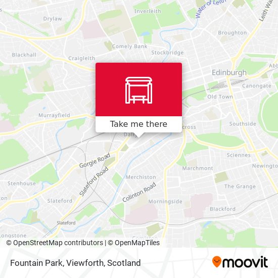 Fountain Park, Viewforth map
