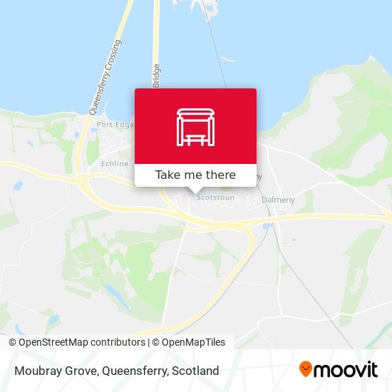 Moubray Grove, Queensferry map