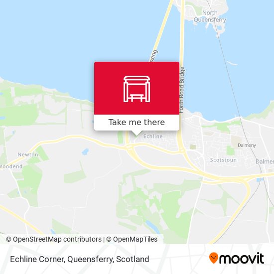 Echline Corner, Queensferry map