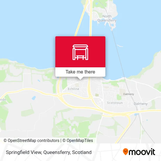 Springfield View, Queensferry map