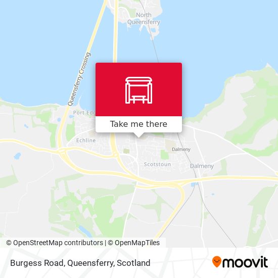 Burgess Road, Queensferry map