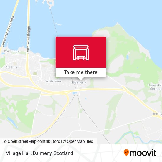 Village Hall, Dalmeny map