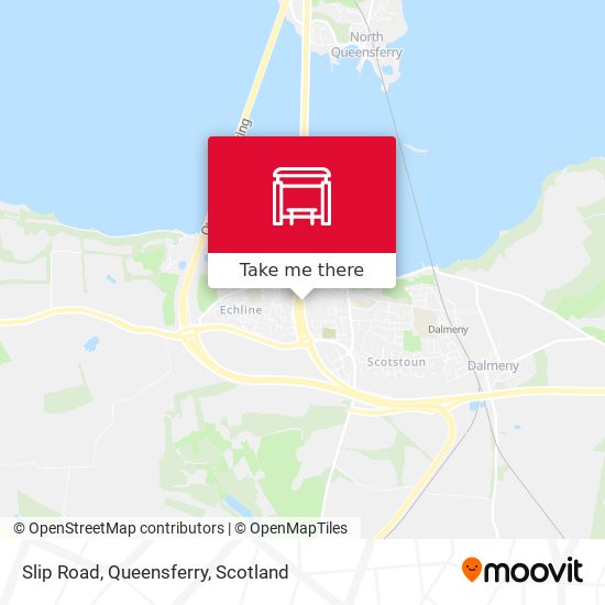 Slip Road, Queensferry map
