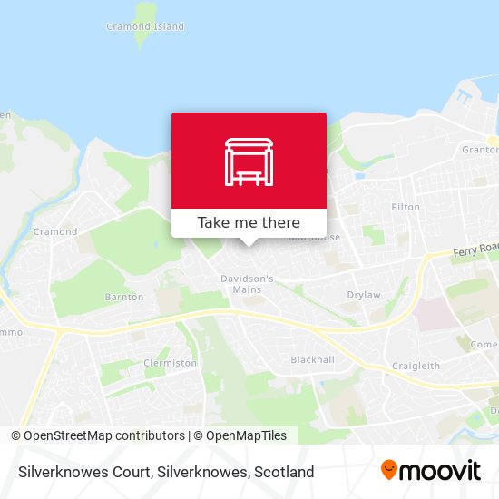 Silverknowes Court, Silverknowes map
