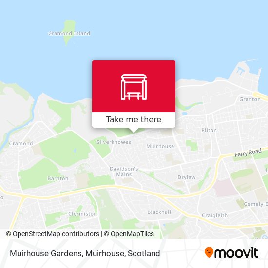 Muirhouse Gardens, Muirhouse map