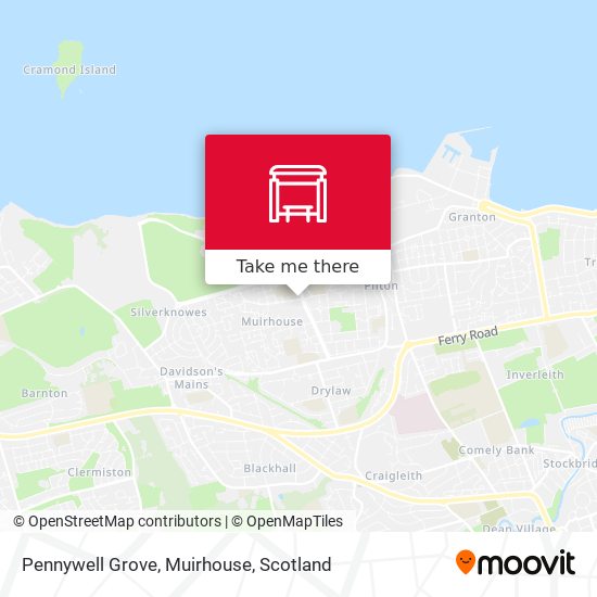 Pennywell Grove, Muirhouse map
