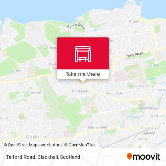 Telford Road, Blackhall map