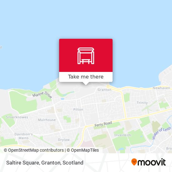 Saltire Square, Granton map