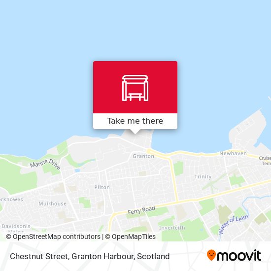 Chestnut Street, Granton Harbour map